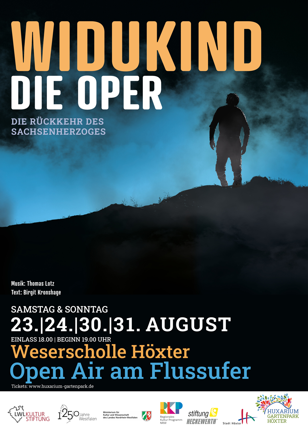 Plakat der Widukind-Oper