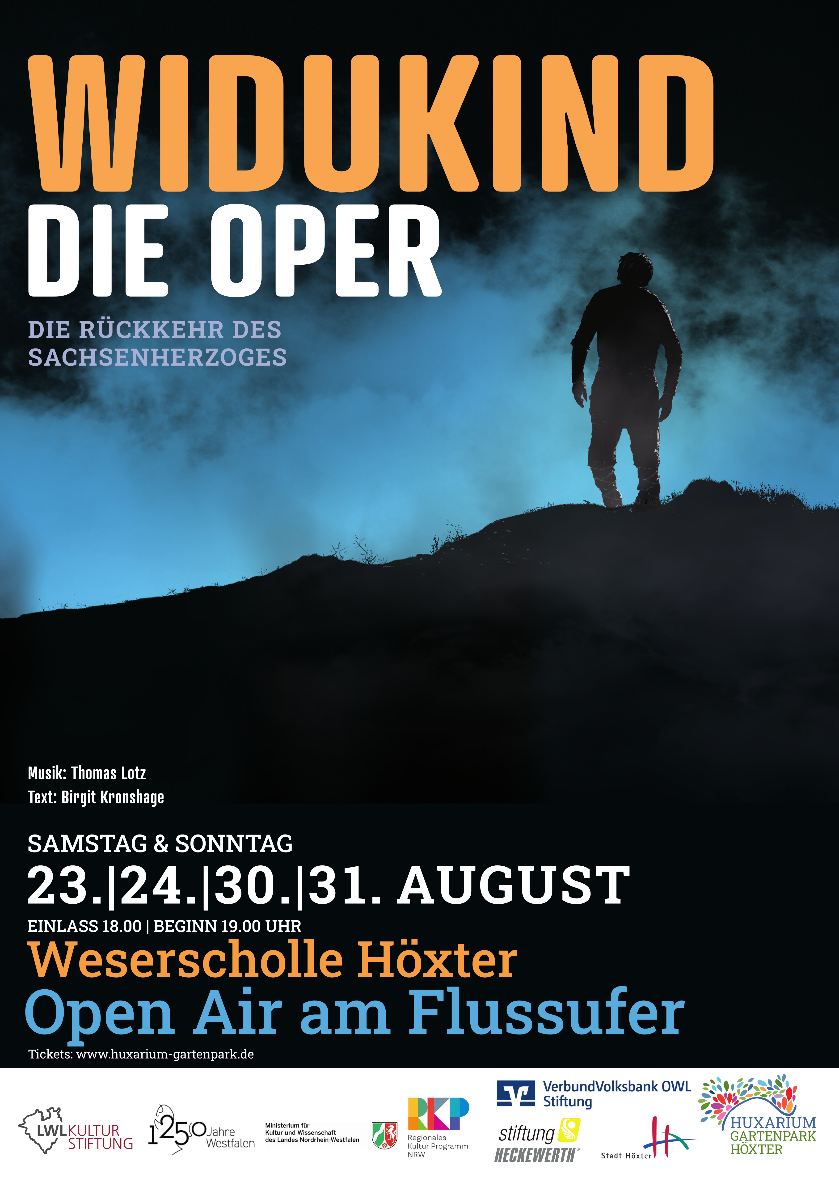Plakat der Widukind-Oper