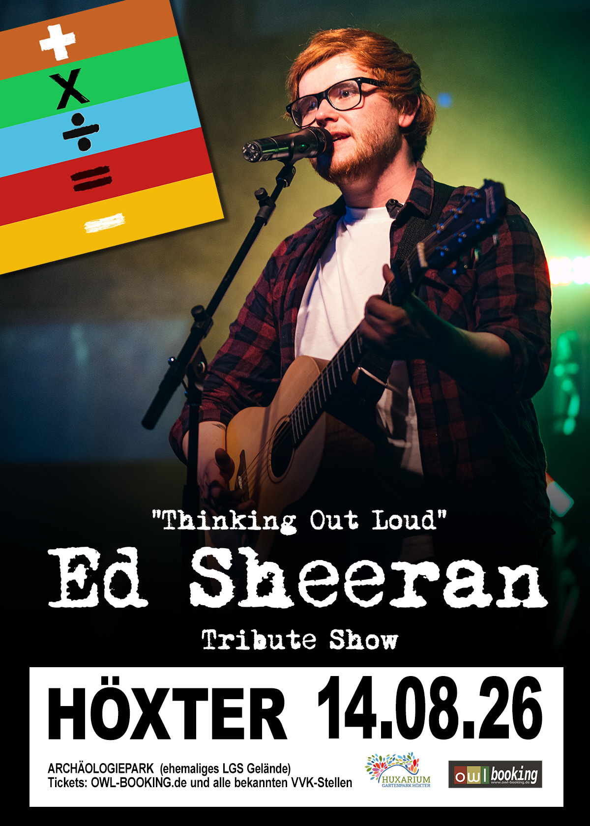 Plakat Ed Sheeran Tribute